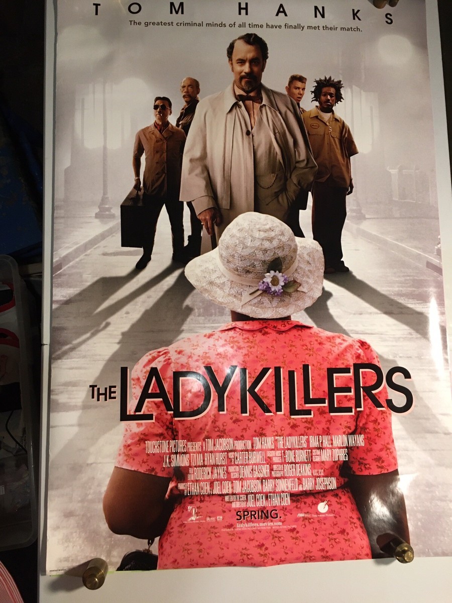 Ladykillers Original Double Sided Movie Poster Tom Hanks JK