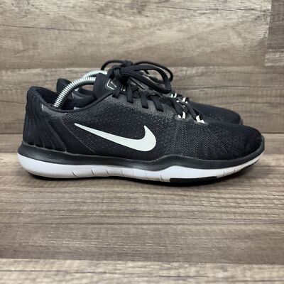 Nike Flex Supreme TR5 Black Womens US Size 7 EUR 38 852467-001 Sneakers