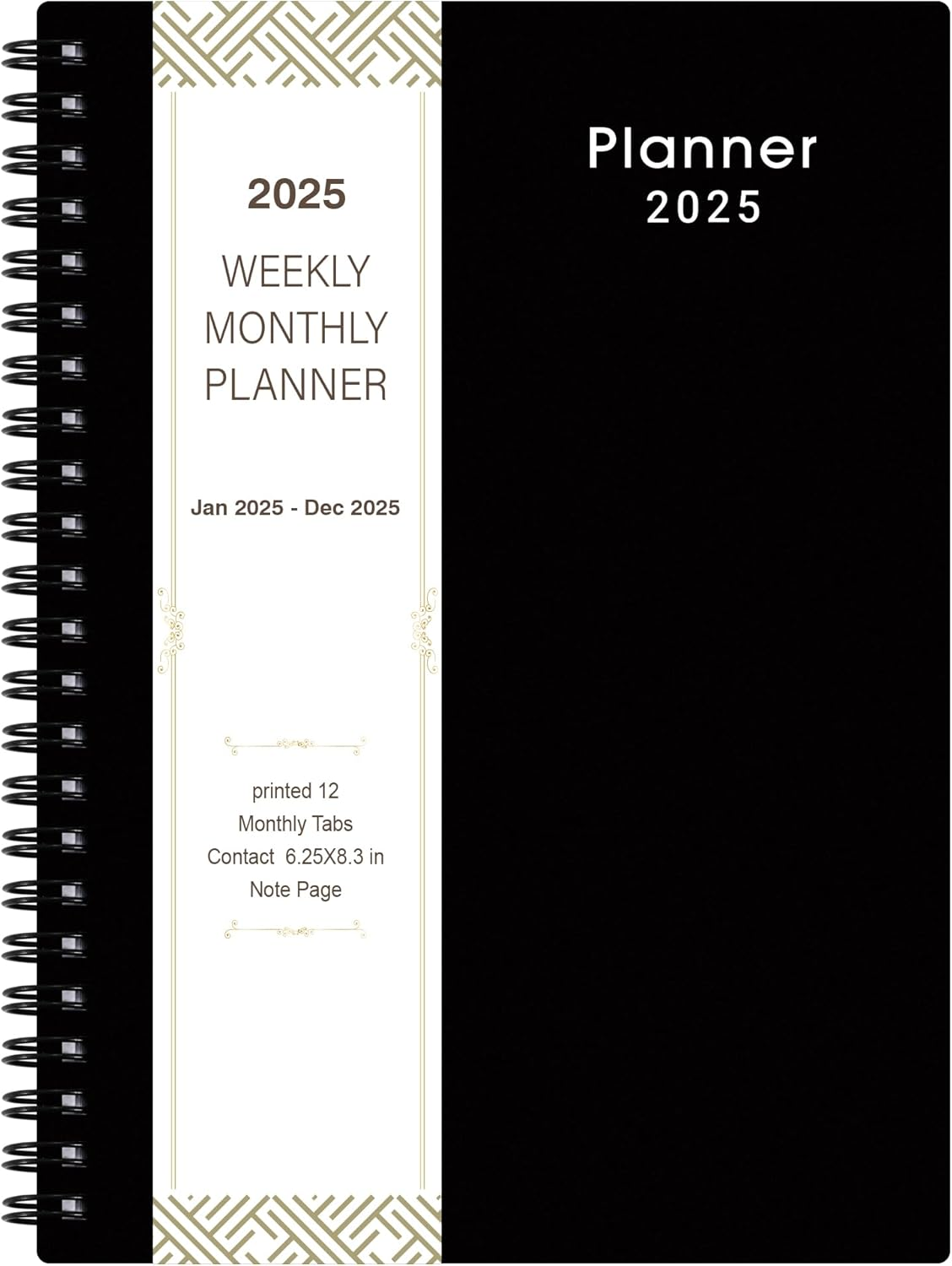 2025 Planner - Weekly & Monthly Planner 2025, Planner 2025, from January 2025 -
