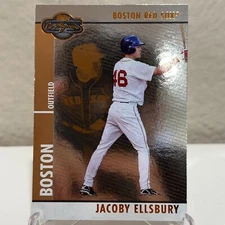 2008 Topps Co-Signers Silver Bronze /300 Jacoby Ellsbury #001 Boston Red Sox