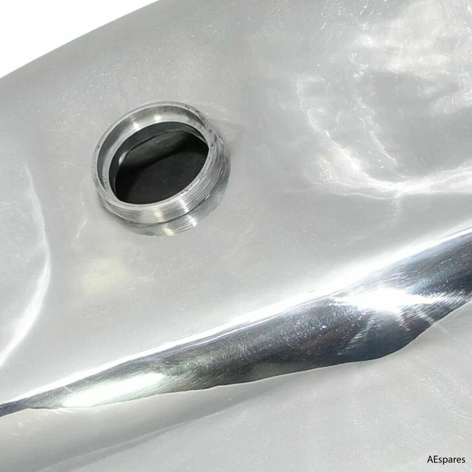 Petrol Fuel Tank Alloy + Cap IMOLA Bevel Fits Ducati 750ss 900ss Cafe Racer - Image 4 of 4