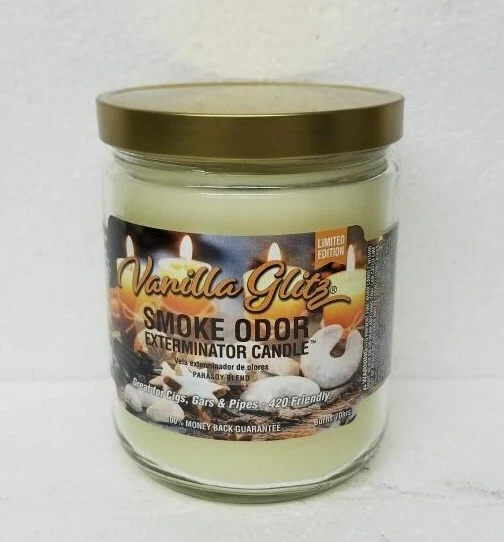 Smoke Odor Exterminator 13 oz Jar Holiday Candles Assortment Set of (4) Candles. - Image 3 of 4