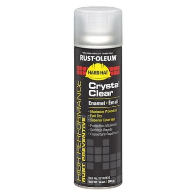 Rust-Oleum V2102838 Rust Preventative Spray Paint, Clear, Gloss, 14 Oz