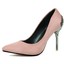thumbnail 16 - Suede Ladies Point Toe Pumps Stiletto High Heels Work Slip On Party Women Shoes