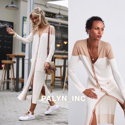 long cardigan coat zara