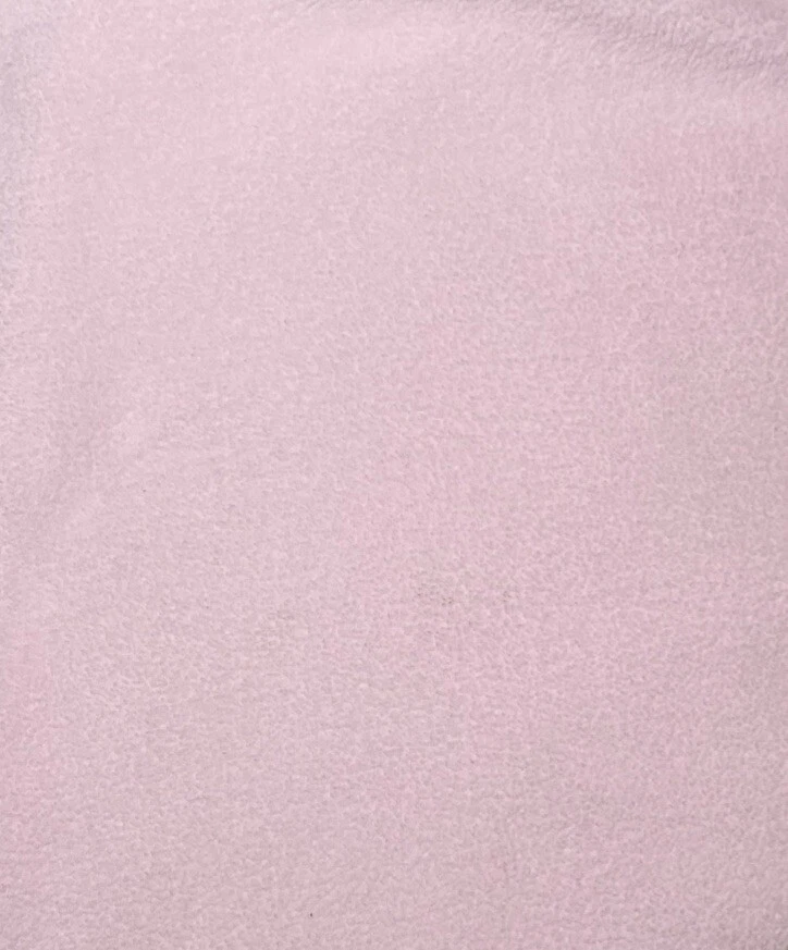 Manta de bebé de vellón rosa recién nacido castillo rosas borde cosido adorno Lovey 30"x40" Foto 4 de 4