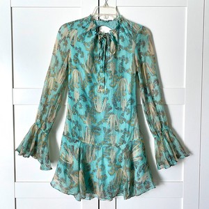 h&m conscious green dress