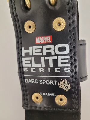 Darc Sport x Marvel Wolverine Black Weightlifting Belt (Sizes S-L