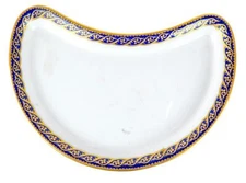 1-Copeland Spode Cresent hors d'oeuvres Serving Dish Antique T. Goode & Co NICE!