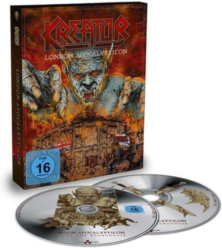 Kreator London Apocalypticon: Live at the Roundhouse (CD) Box Set with Blu-ray