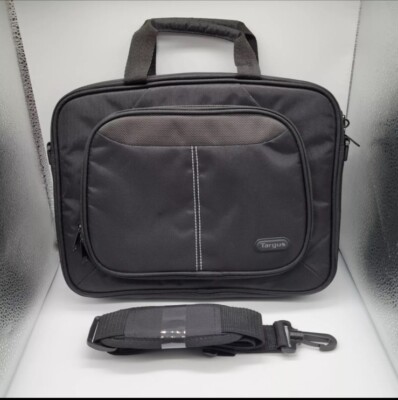 New Targus Laptop Bag Black With Foam Padded Adjustable Strap 12.1''