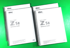 Reference Guide for Nikon Z 5 II Camera 928 Pages 4 Volumes With Clear Covers