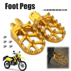 Foot Pegs Foot Pedal CNC For RM125/250 RMX250 DRZ400 DRZ400E/S/SM Dirt Bike Gold