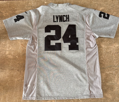 Marshawn Lynch Oakland Raiders Football Jersey - Size S - Picture 2 of 2