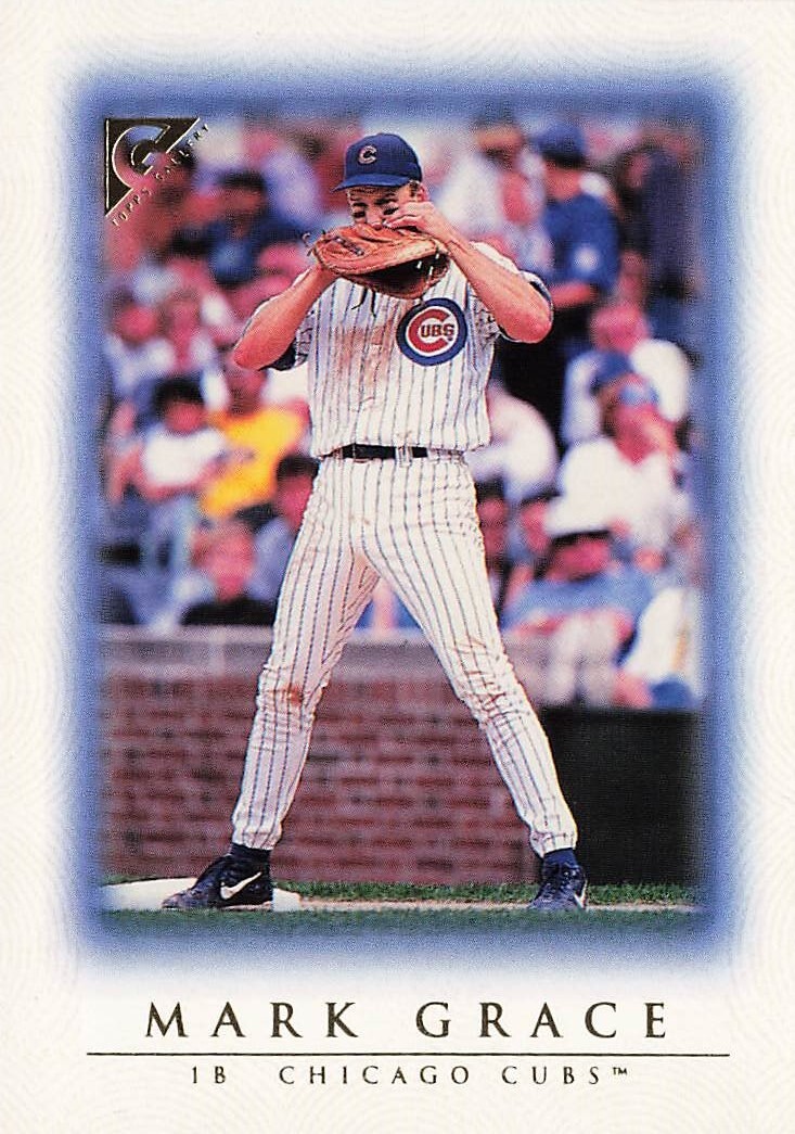 Mark Grace Topps Gallery 1999 Baseball Card #61