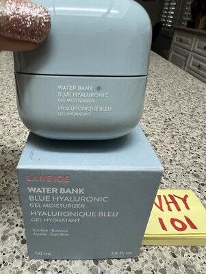LANEIGE WATER BANK  Blue Hyaluronic Gel Moisturizer 1.6oz/50ml FULL SZ SEAL $40