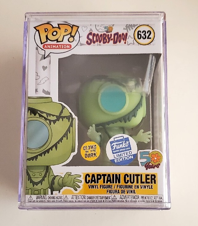 Funko Pop Scooby Doo 632 Captain Cutler New Not Flocked Chase Vaulted