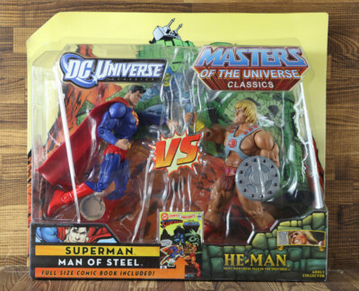 2009 DC Classics SUPERMAN Master Of The Universe HE-MAN Toys''R''Us Exclusive 