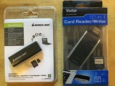 Vivitar 50-1 Card Reader/Writer  IOGear USB 3.0 MicroSD SuperSpeed, New