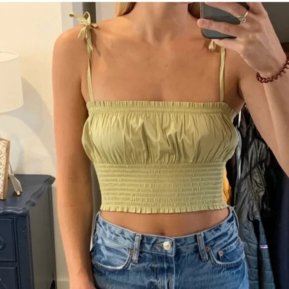 Danielle Bernstein Top Womens Medium Cropped Tank… - image 4