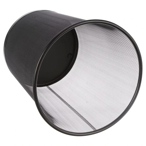 Mesh Wastebasket Trash Can For Home And Office Workspace Metal Office Trash Can - Picture 4 of 8