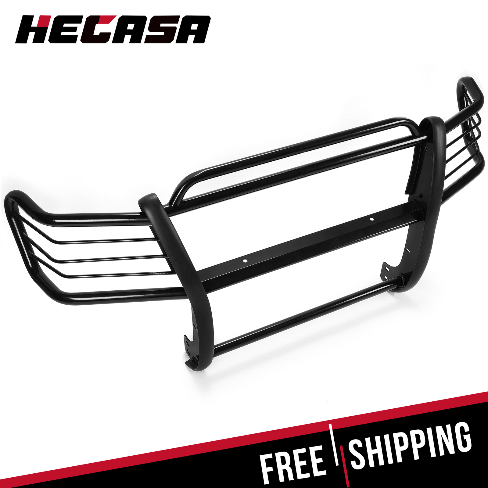 HECASA Black Grill Brush Guard Bumper For Toyota 4Door 1998