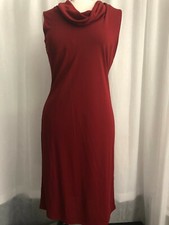 Ann Taylor Loft Women's Dress Red Wine  Knit Size Med NWOT