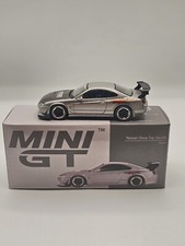 2023 Mini-GT Silver NISSAN SILVIA (S15) Top Secret #MGT00545