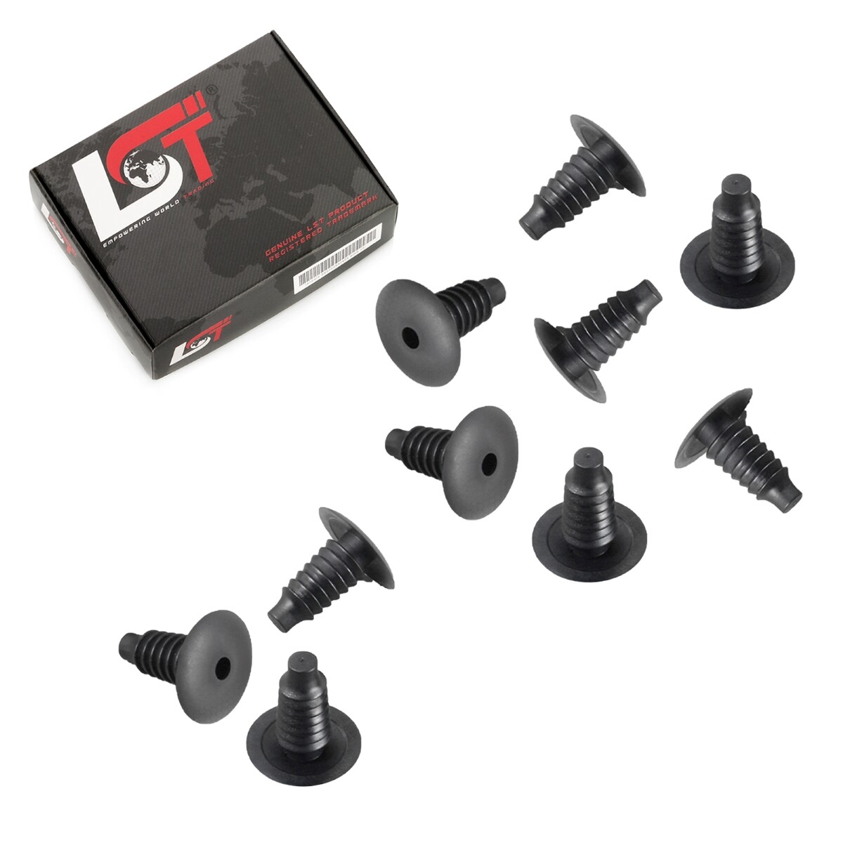 10x Engine Bay Air Deflector Clips for Opel Signum Vectra C