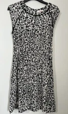 Louche Elyse Splatter Cocktail Dress / Party Dress Uk 12 Size