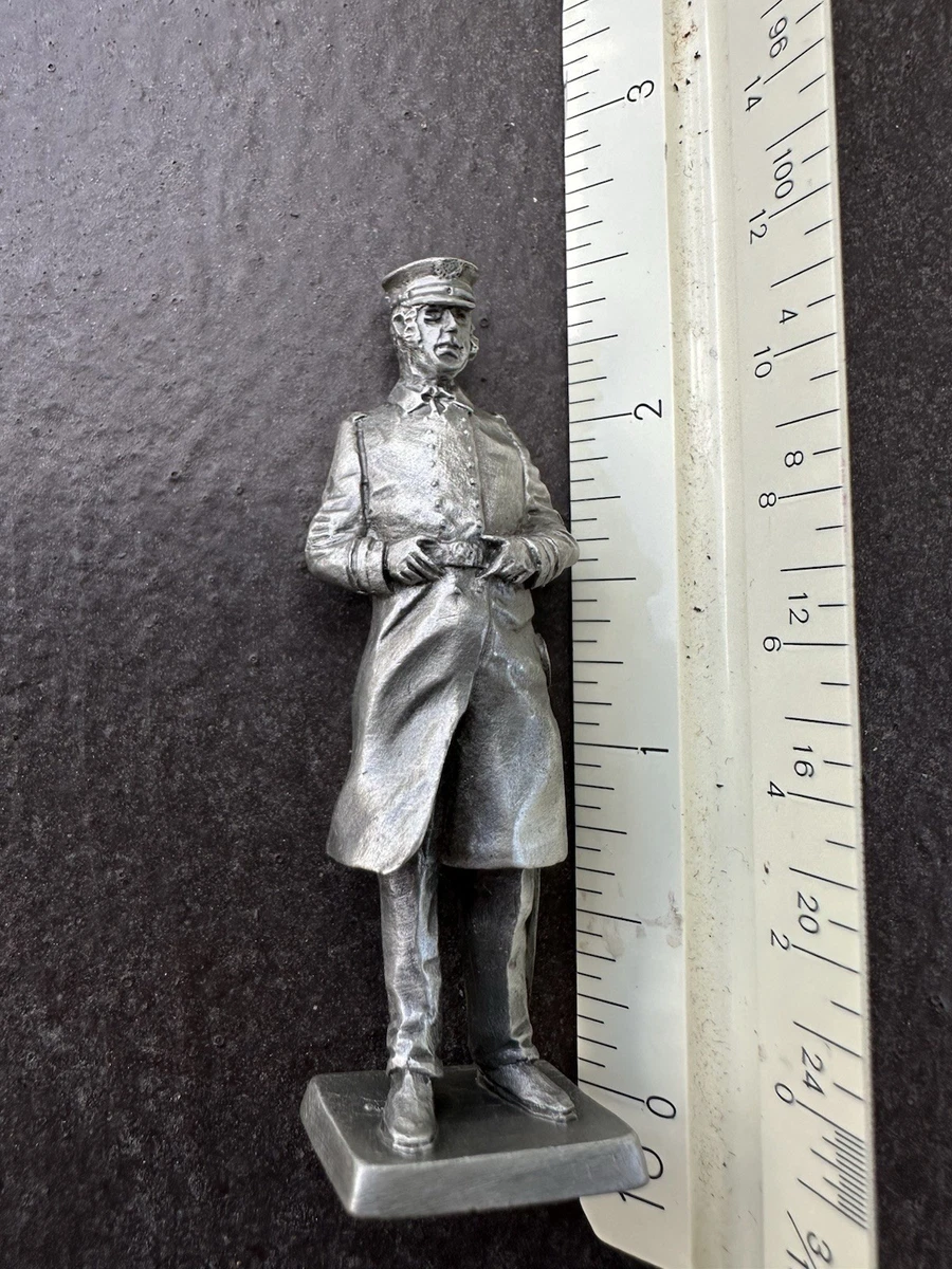 Franklin mint: 5 figurines en étain: soldats guerre 39/45 à Pont L'Abbé