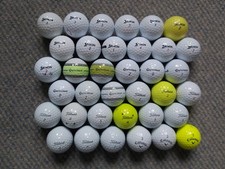 36 Used Golf Balls in Excellent Condition  Titleist,Callaway, Taylor Made,srixon