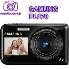 Samsung PL170 16.1MP Digital Camera Dual 5x Optical Zoom 720p HD Compact Camera