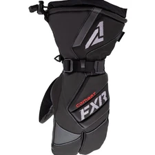 FXR Leather Claw Mitts Snowmobile Gloves Thinsulate HydrX Pro Waterproof Black