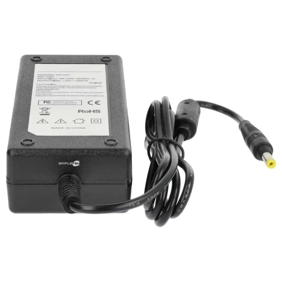 Charger Compatible With HP 0957-2292 24V 1,5A Scanner 4.8MM 1.7MM - Image 3 of 4