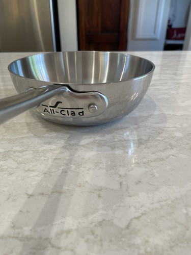 All-Clad D3  Stainless Steel 1 Qt Saucier Pan Hard to Find 