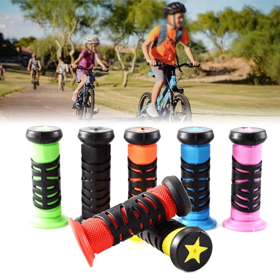 New High Quality Bar Grips Mini Bike Handle Rubber Scooter R T-BAR Tricycle - Image 2 of 4