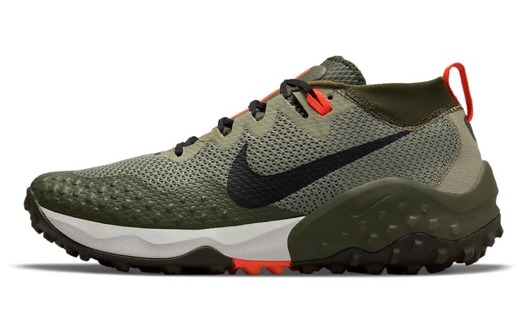 Nike Wildhorse 7 Light Army Green Running Hiking Shoes CZ1856-301 Mens Size 7 Nike Running Shoe Wildhorse 7 - Light Army/Black/Cargo Khaki main image 3