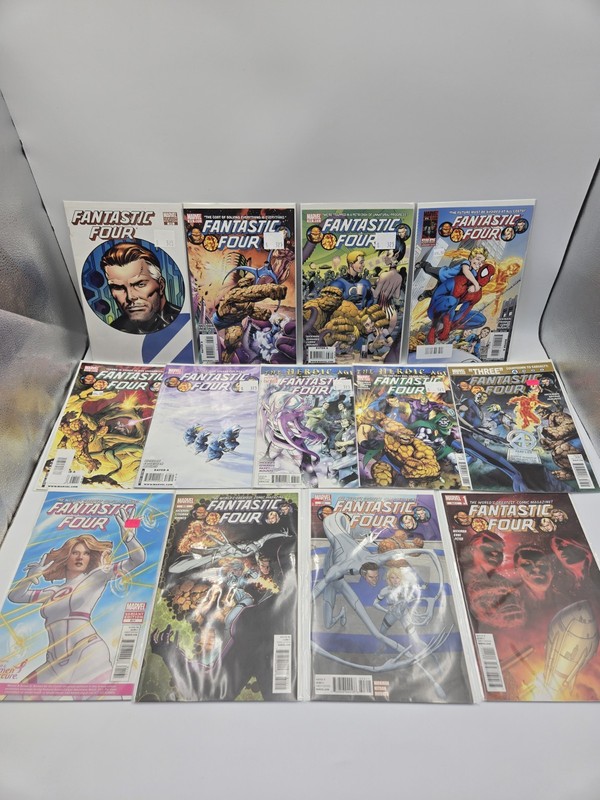 Fantastic Four Marvel Comics Lot Of 13 D11