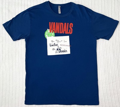 The Vandals Live Fast Diarrea Nitro Records Size Large 20  X 28 