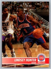 Lindsey Hunter 1994-95 Hoops BASKETBALL #60 Detroit Pistons