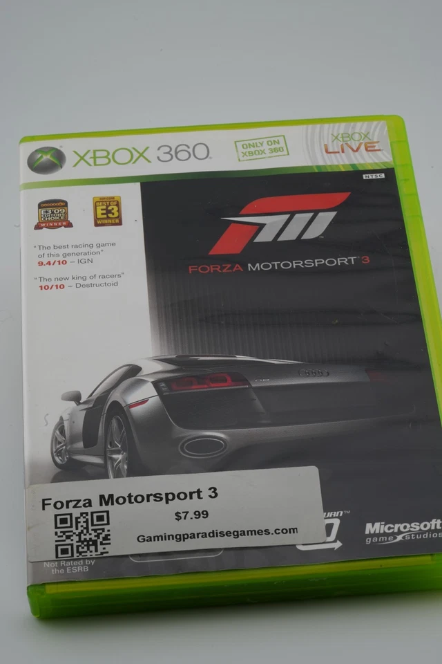 Forza Motorsport 3, 4 And UFC Undisputed 3, 4 XBOX 360 Game Lot - Image 4 of 4