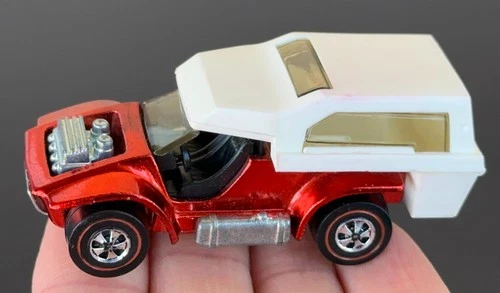 Vintage Hot Wheels Redline 1970 ELECTRIC Red Power Pad - All Orig., NEAR MINT!