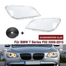 Klar Streuscheibe Scheinwerferglas Links+Rechts Für BMW 7er F01 F02 09-15