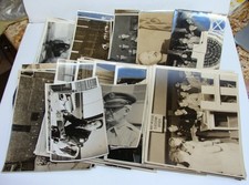 ORIG WW2 - WORLD WAR TWO - JOINT ARMY - NAVY INDUCTION PHOTO GROUP OF 55 PICS