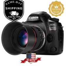 85Mm F1.8 Portrait Lens - EF Lens for Canon, Manual Focus MF for Canon EOS Reb