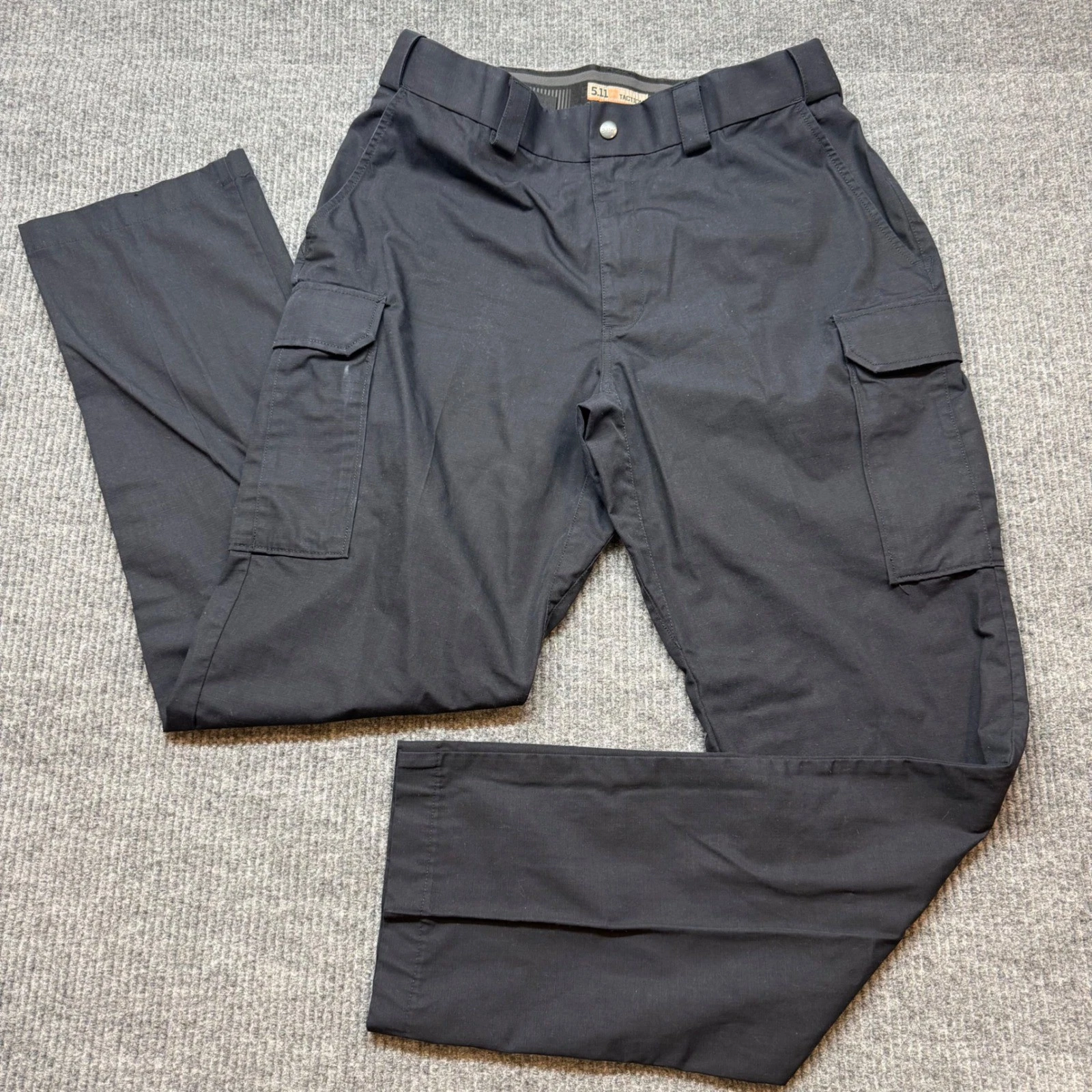 5.11 Tactical Series Pants Mens 38x35 Navy Blue Cargo Utility Workwear Outdoor