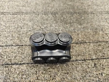Ilsco PBTD-3-250 Multi-Tap Connector, 3 Port, 2 Side Entry, 5/16" Hex