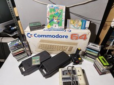 Commodore 64 C64 komplett in OVP + ca. 50 Joy...