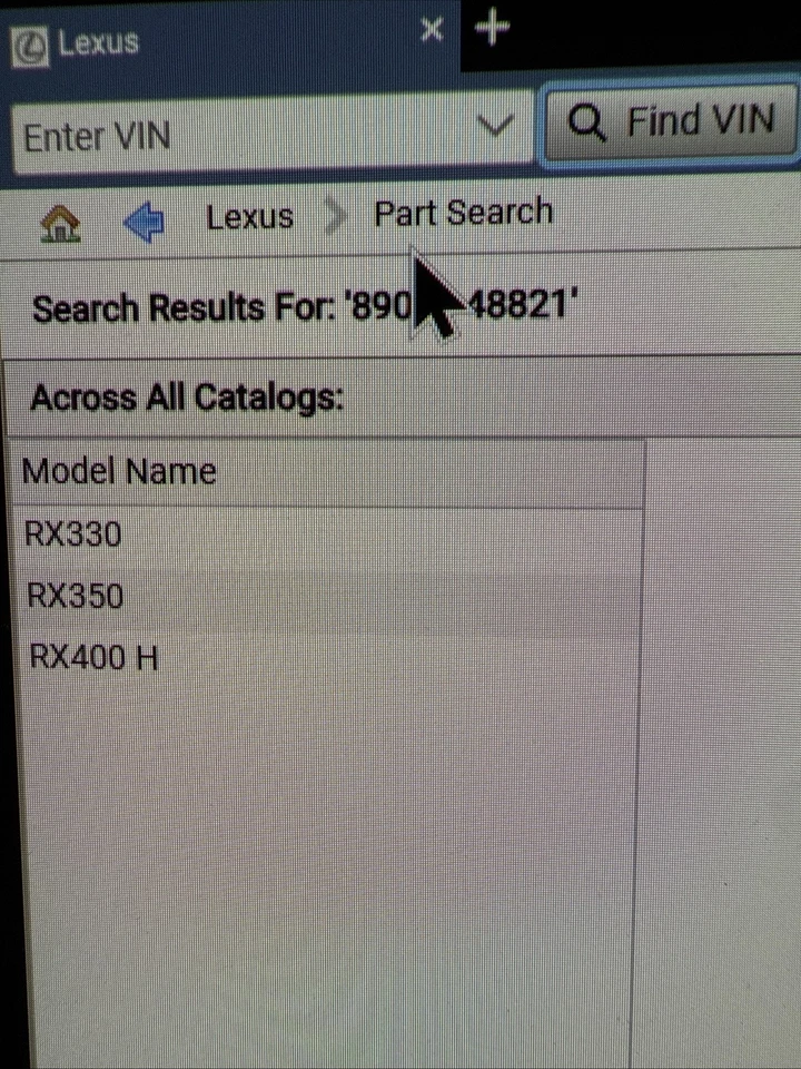 LEXUS LLAVE MAESTRA DE FÁBRICA OEM CON CONTROL REMOTO 2004-2006 RX330 89070-48821 Foto 4 de 4